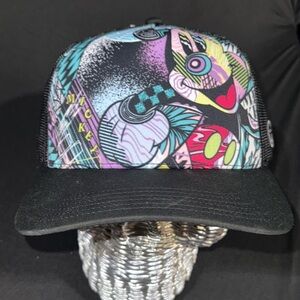 Neff Disney Graffiti Mickey Trucker with adjustable SnapBack NWT